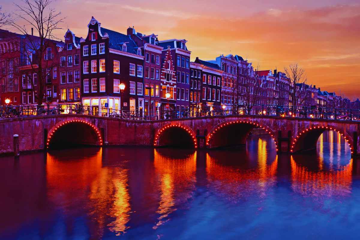 Working in Amsterdam, Netherlands